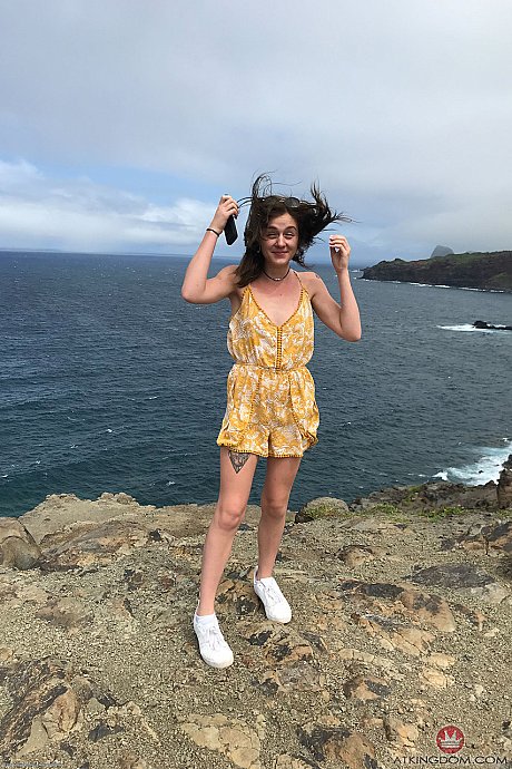 Amateur teen Rosalyn Sphinx strips and poses in her public solo compilation - Image 10 of 20  in Lesbian category   featuring Rosalyn Sphinx 