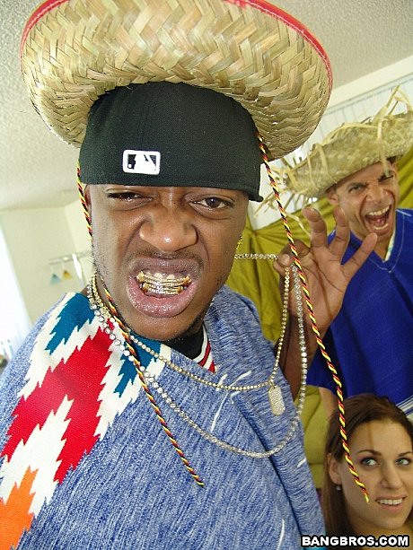 Pornstars Mia Bang G & Kelly B show their hot curves to a couple of crazy studs - Image 19 of 20  in Lesbian category   featuring Ramon, Maxx Blacc, Mia Bang G, Kelly B 