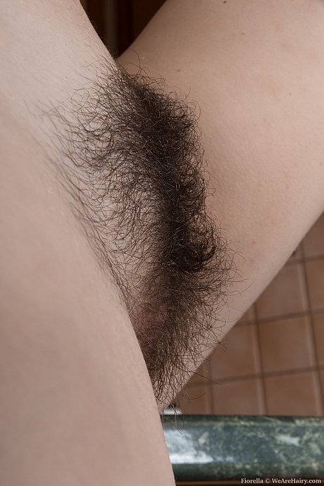 Hairy dish Fiorella show puffy nipples & furry pits & west her fuzzy snatch - Image 13 of 18  in Pussy category   featuring Fiorella 