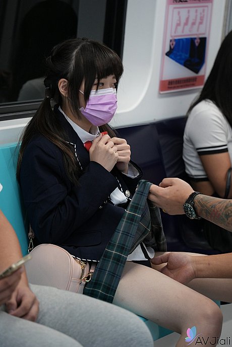 Asian schoolgirl Yuli has doggystyle sex with a senior on the train - Image 10 of 20  in Outdoor category   featuring Yuli 
