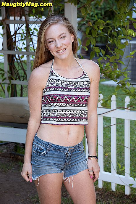 College whore girl broad Luna Light goes topless while wearing thong undies