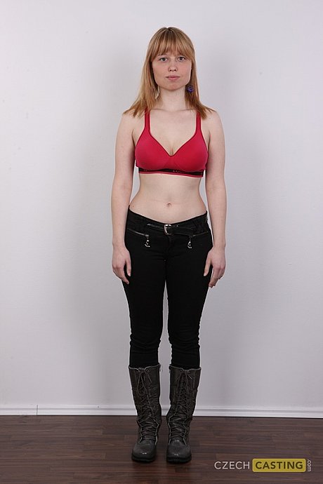 Amateur model Romana removes her clothes and winter boots to get naked - Image 3 of 20  in Close Up category   featuring Romana 