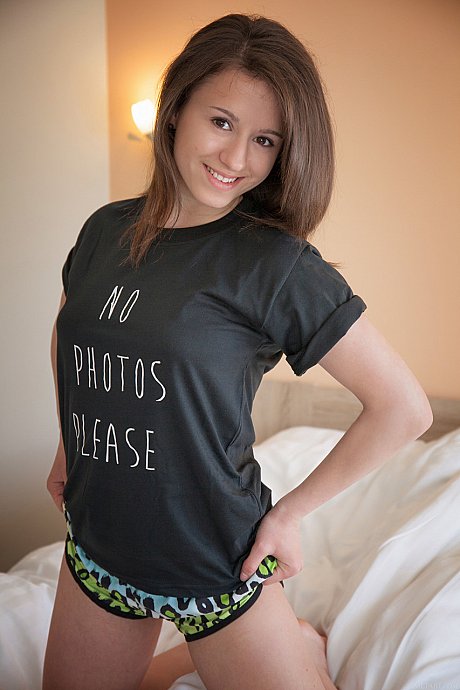 Gorgeous American Cameran undresses and shows her pretty body in a solo - Image 2 of 20  in Model category   featuring Gabriella Varvara 