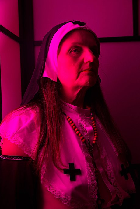 Mature chick Reckless Temptation changes cosplay attire before toying her snatch - Image 5 of 16  in Dildo category   featuring Reckless Temptation 