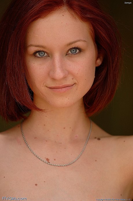 Skinny red hair Sonya poses undressed and fingers her juicy vagina on the floor - Image 4 of 20  in Model category   featuring Kyra Steele