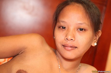 Attractive Filipina Danica gets naked and showcases her tasty pussy and small boobs - Image 10 of 20  in Pussy category   featuring Danica 