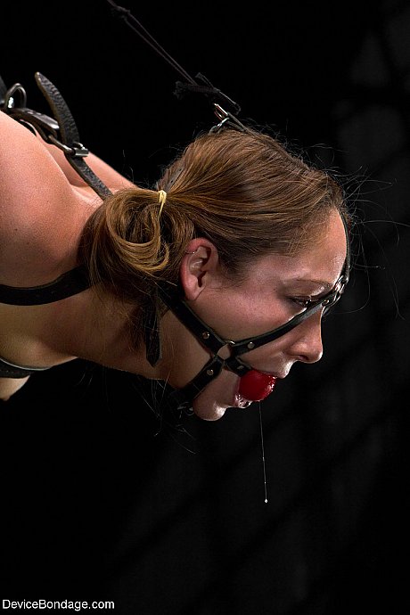 Wild brunette with a shiny booty Remy LaCroix gets fingered while chained - Image 6 of 20  in Dildo category   featuring Remy LaCroix 