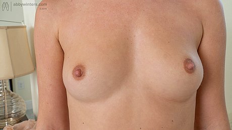 Nerdy brunette teen Teagan undresses and plays with her fuzzy vagina lips - Image 7 of 20  in Big Clit category   featuring Teagan 