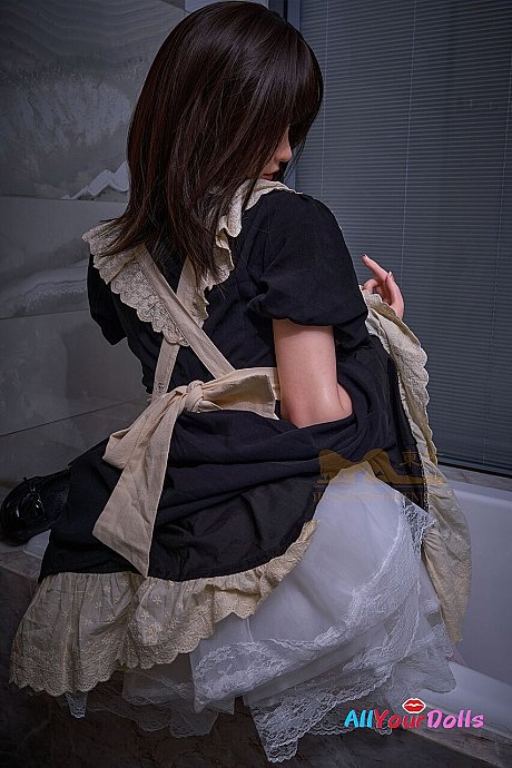 Beautiful asian sex doll is freed from her clothing while in a bathtub - Image 12 of 21  in Sex Doll category  