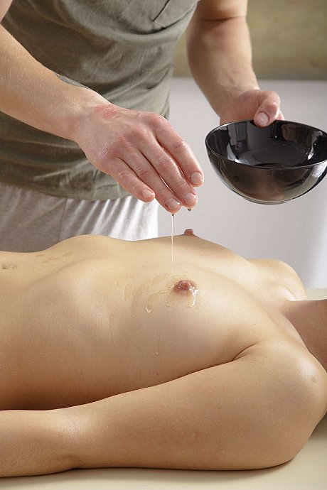 Pretty teen with small melons Erin gets her bush fingered and sexed by a masseur - Image 8 of 21  in Pussy category   featuring Erin 