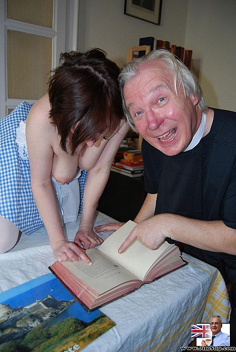 Pretty housemaid Lara loves fetish action with two men of the cloth - Image 5 of 18  in Pussy category   featuring Lara Latex, Matt Bird, Rev Frank 