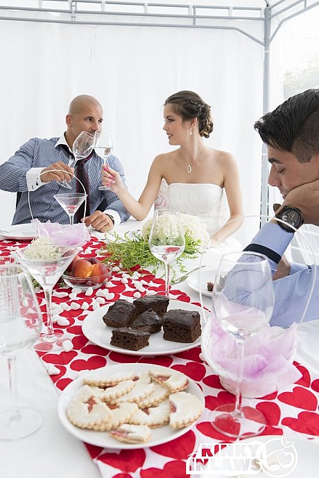 Gorgeous slender bride Cindy Shine bangs the best hubby man man while drunk fiance sleeps - Image 2 of 16  in Skinny category   featuring Cindy Shine, Don Diego 