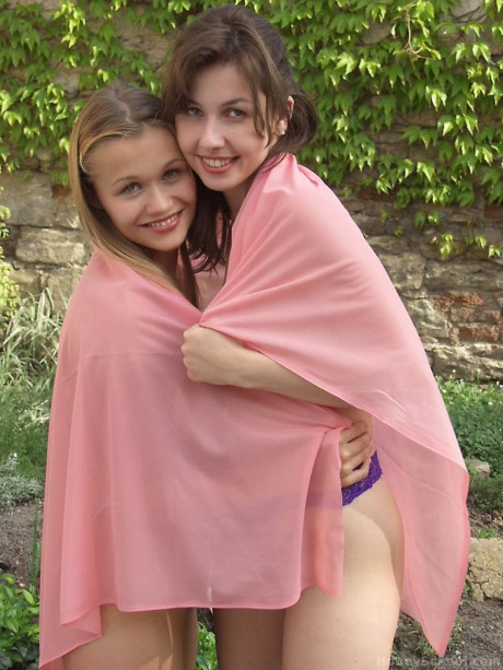 European teen Jane Sanchez Jane Sanchez and her friend pose naked - #993332