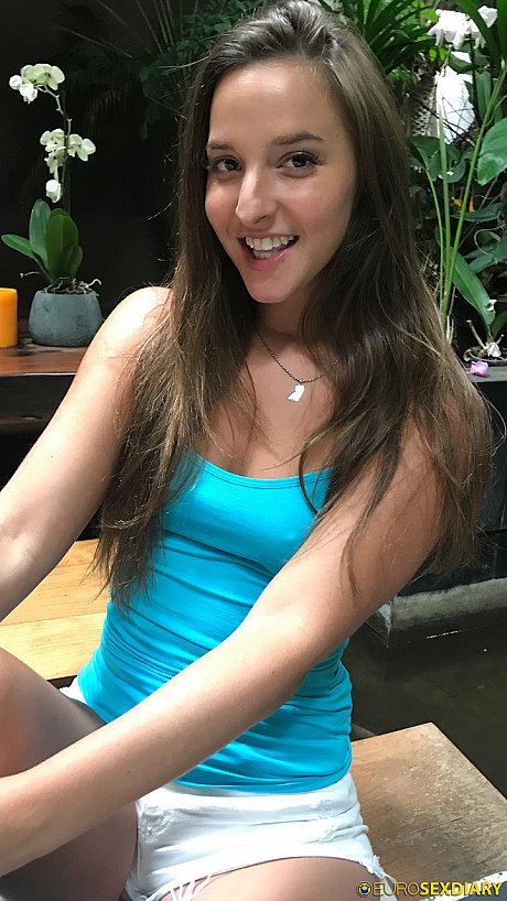 Brunette hottie Amira flaunts her tiny boobies and round bubble behind - Image 1 of 21  in Amateur category   featuring Amirah Adara 
