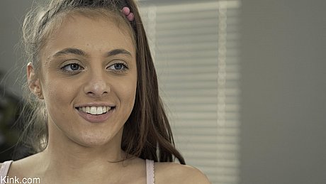 Pretty young Gia Derza gives a nice oral sex before getting poked roughly - Image 3 of 20  in Pussy category   featuring Quinton James, Gia Derza 