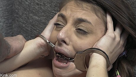 Pretty young Gia Derza gives a nice oral sex before getting poked roughly - Image 9 of 20  in Pussy category   featuring Quinton James, Gia Derza 