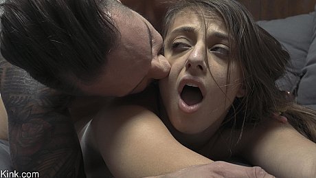 Pretty young Gia Derza gives a nice oral sex before getting poked roughly - Image 11 of 20  in Pussy category   featuring Quinton James, Gia Derza 