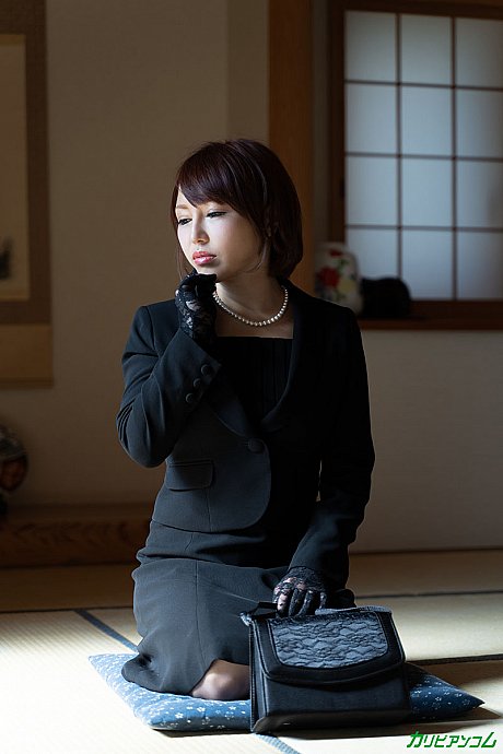 Japanese businesswoman Mio Futaba gets hammered and creampied by her guy - Image 1 of 20  in Dildo category   featuring Mio Futaba 