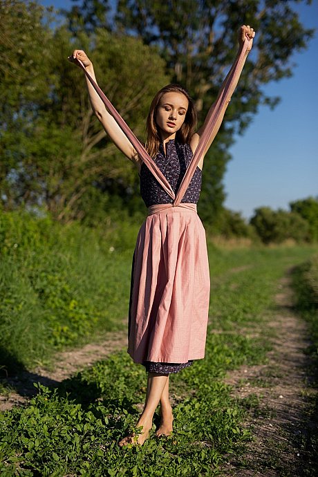 Fine teen Vi Shy shows her petite body while fully undressed outdoors - Image 17 of 20  in Outdoor category   featuring Vi Shy 
