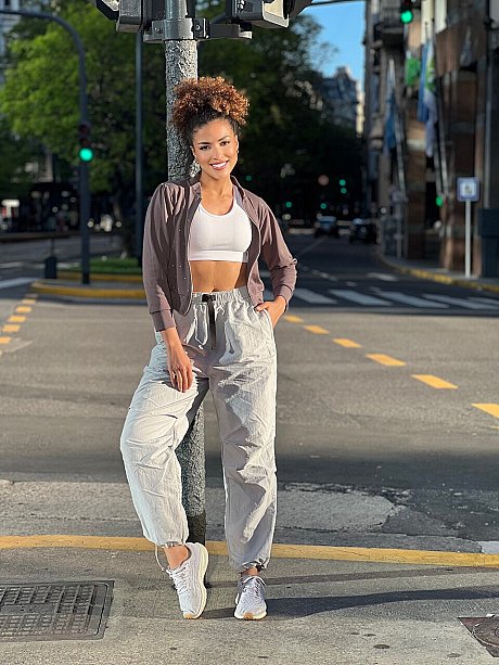 Pretty OnlyFans babe Samira Arab poses in her outdoor solo compilation - Image 13 of 16  in Babe category  