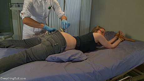 Lesbian babe Ivy Mokhov getting anally dominated by wicked nurse Bobbi Starr - Image 10 of 20  in Lesbian category   featuring Bobbi Starr, Ivy Mokhov 