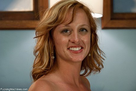 Amateur babe Ariel rides a machine dildo while stimulating her tiny melons - Image 21 of 21  in Dildo category   featuring Ariel 