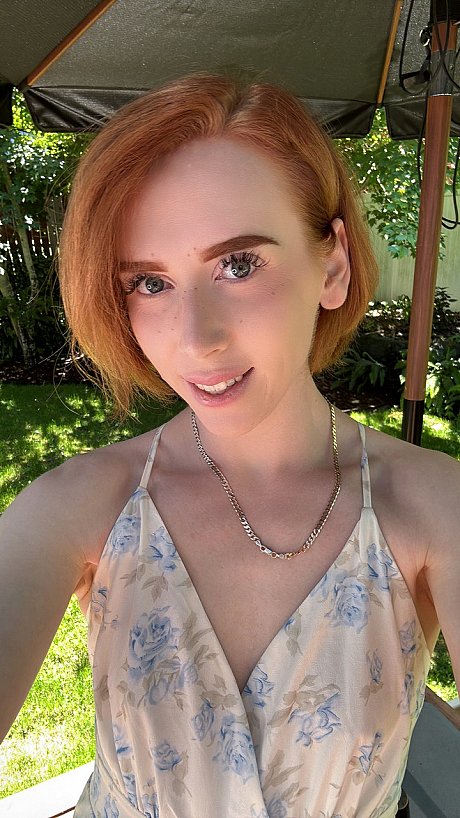 Sleazy redheaded amateur tgirl Shiri Allwood unveils her meat & big boty - Image 2 of 12  in Shemale category   featuring Shiri Allwood 