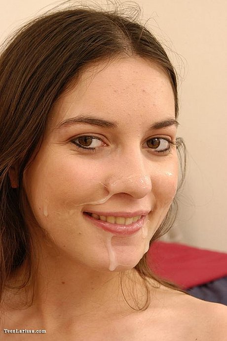 Amateur Larisa on her knees kissing & giving head undressed while wearing glasses - Image 20 of 20  in Teen category   featuring Larissa Fox 