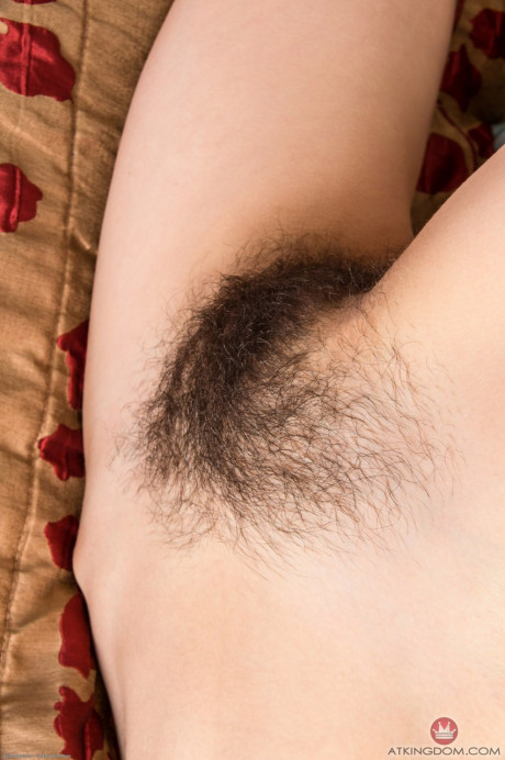 Hot amateur teen Liza James shows her furry vulva in various positions - #1061936