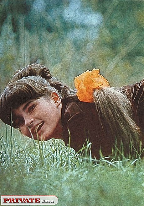 A schoolgirl from the 70s era poses for a variety of dirty solo shoots - Image 6 of 11  in Outdoor category   featuring Ulla 