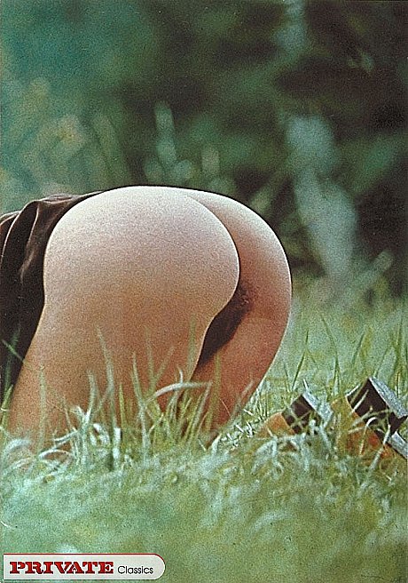 A schoolgirl from the 70s era poses for a variety of dirty solo shoots - Image 7 of 11  in Outdoor category   featuring Ulla 