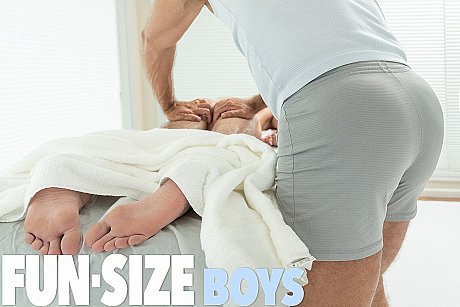 Furry gay masseur Dillion Stone sticks his boner in Max's mouth and booty - Image 3 of 20  in Gay category  