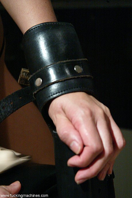Massive eyed pornstar Satine Phoenix gets her hands tied up while riding a sybian - Image 3 of 21  in Sexy category   featuring Satine Phoenix 