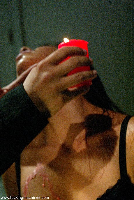 Massive eyed pornstar Satine Phoenix gets her hands tied up while riding a sybian - Image 17 of 21  in Sexy category   featuring Satine Phoenix 