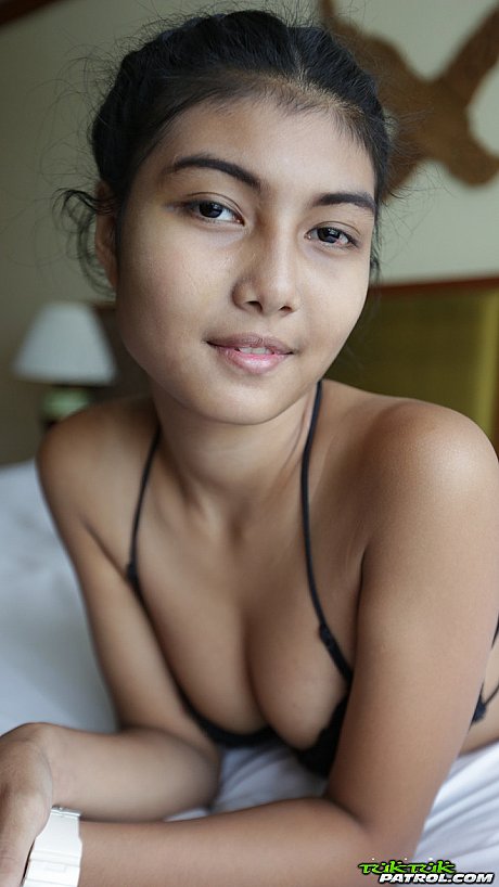 Sexy oriental lady gf chick Pauw shows her perfect teen boobies & gives a enormous dick a POV ride - Image 9 of 21  in Pussy category   featuring Pauw 