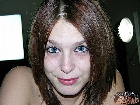 Chubby teenie flashes her upskirt undies before getting totally naked - xxx porn gallery #50043 in Close Up