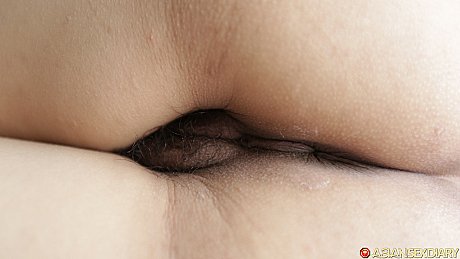 Brunette chinese MILF Oil B shows her hairy cunt and takes a boner deeply - Image 8 of 20  in Pussy category   featuring Oil B 