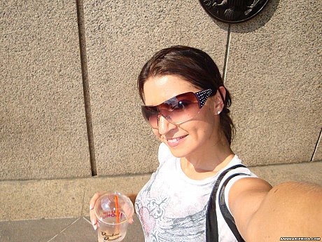 Latina MILF Ann Marie Rios is captured in candid action at a XXX convention - Image 10 of 15  in Ass category   featuring Ann Marie Rios 