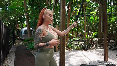 Reality Kings starring Cubbi Thompson, Mike Ox Hot Photos - Image 1 of 21  in Outdoor category   featuring Mike Ox, Cubbi Thompson 