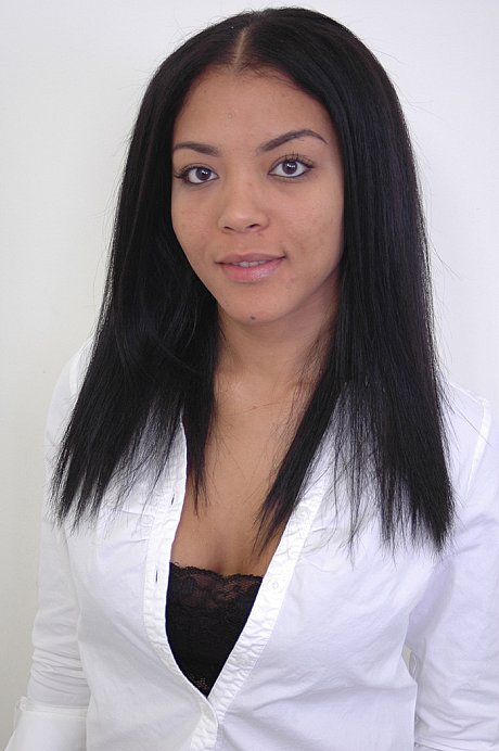 Long haired sweety Jada Shy shows her laced black panties under school skirt - Image 3 of 16  in Teen category   featuring Jordan Ashley, Jada Shy 