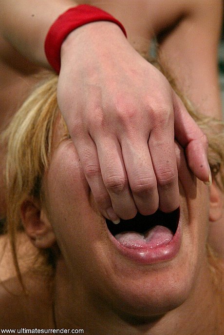 Wrestler Isis Love getting dominated and fucked by her opponent - Image 17 of 20  in Lesbian category   featuring Isis Love, Crimson Ninja 