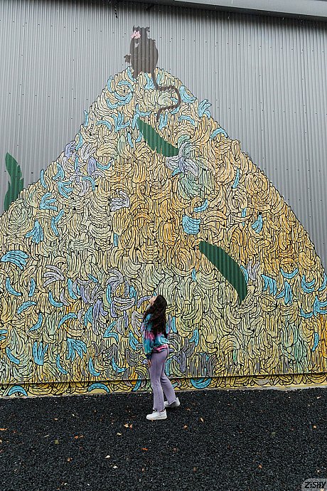 Gorgeous charming curly haired babe Gabriella Noren shows her tiny titties and her monstrous behind - Image 6 of 13  in Outdoor category   featuring Gabriella Noren 