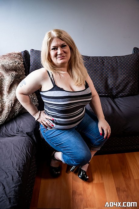 Obese yellow-haired Geisha Sonia has sex with her fiance boy man friend on a sofa - Image 1 of 21  in Big Cock category   featuring Le Pinch, Geisha Sonia 