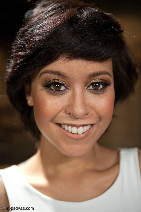 Cutie Mia Austin strips while domme Chanel Preston poses in her leather outfit - Image 2 of 14  in Skirt category   featuring Chanel Preston, Mia Austin 