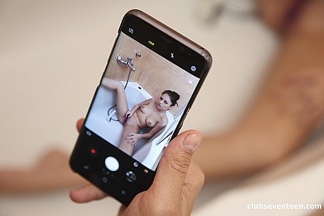 Hot teens Rebecca Volpetti & Olivia Nice masturbate together in the shower - Image 10 of 21  in Lesbian category   featuring Olivia Nice, Rebecca Volpetti 