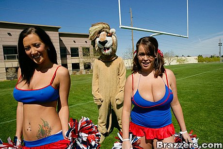 Massive breasted cheerleaders Brandy Talore & Jayden Jaymes fuck a football coach - Image 4 of 21  in Fake Tits category   featuring Jayden Jaymes, Brandy Talore 