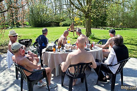 Adorable amateur teenie Anita Berlusconi gets plowed hard in a DP threesome - Image 2 of 20  in Outdoor category   featuring John, Hugo, Jan, Jean Claude, Victor, Anita Berlusconi, Francis, Nico, David 