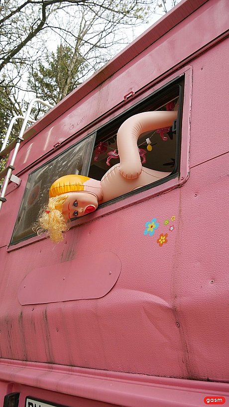 Brunette amateur Ruca gets seduced & rammed by an old dude in a shaggin' wagon - Image 11 of 15  in Outdoor category   featuring Emma Secret 