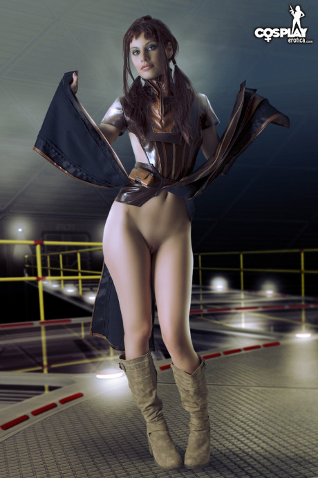 Bastila Shan Star Wars undressed cosplay - #7046
