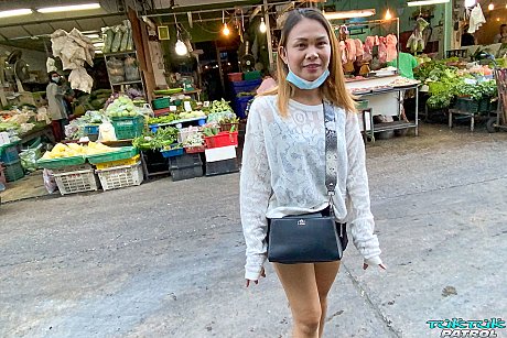 Thai doll Oan gets her hairy pussy banged by a stranger she just met - Image 3 of 21  in Amateur category   featuring Oan 
